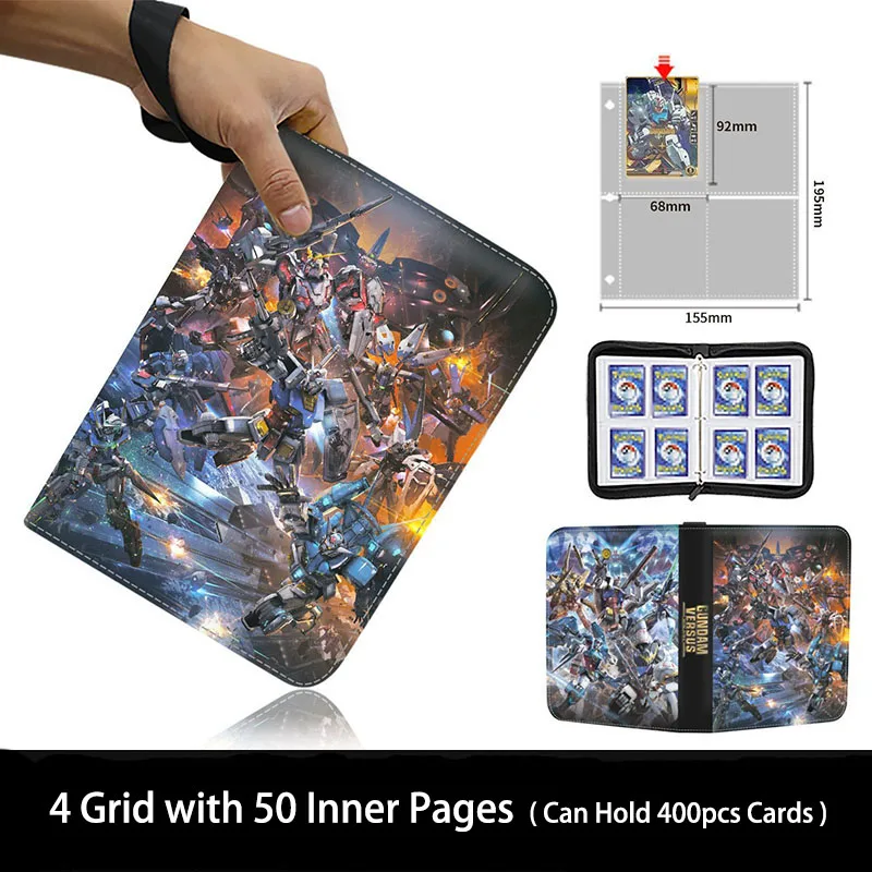 gundam card binder MOBILE SUIT G 12-Pocket Trading Card Album