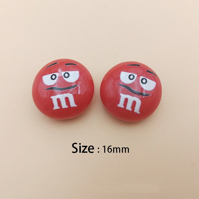 16/32pcs/Lot Mini Resin Chocolate Candy Flatback Cabochon Miniature Pattern Applique Ornament Craft DIY Earring Accessories