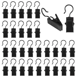 30Pcs Metal Curtain Clips with Hook Towel Photo Clips Home Window Accessories Sturdy and Durable Iron Drapery Hook