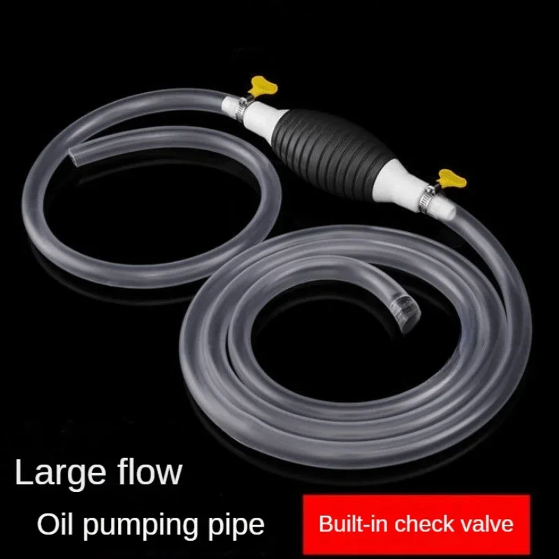 Universal Car Fuel Pump Kit DIY Cut Pipe Manual Hand Suction Pipe Pumping Durable for Liquid Petrol Tuning Fuel Diesel Pump