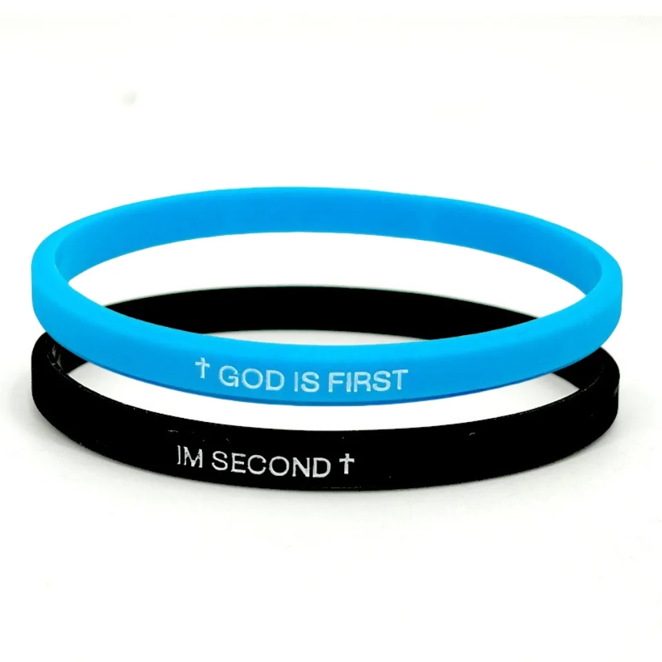 Couple Silicone Wristbands for Sports