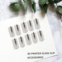 Optimal For Ender 3 Glass Bed Spring Turn Clips For Creality Ender 3 Pro,Ender 3S,Ender 5 Pro,CR-20 PRO,CR-10S Pro 3D Printer