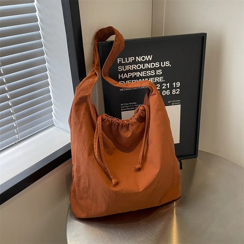 Canvas Bag Women\'s Large-capacity New Single Shoulder Oblique Span College Student Leisure Class Commuting Versatile Tote Bag