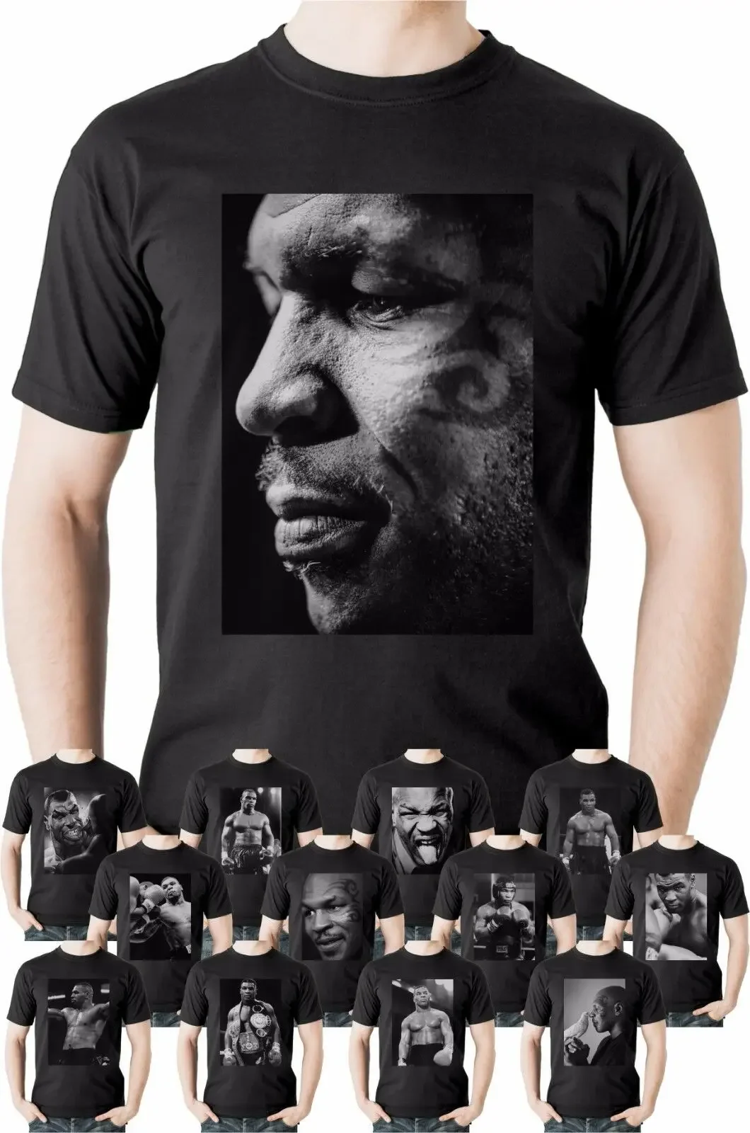 Iron Mike Brooklyn Boxing Heavyweight Mike Tyson T-Shirt. Summer Cotton Short Sleeve O-Neck Mens T Shirt New S-3XL