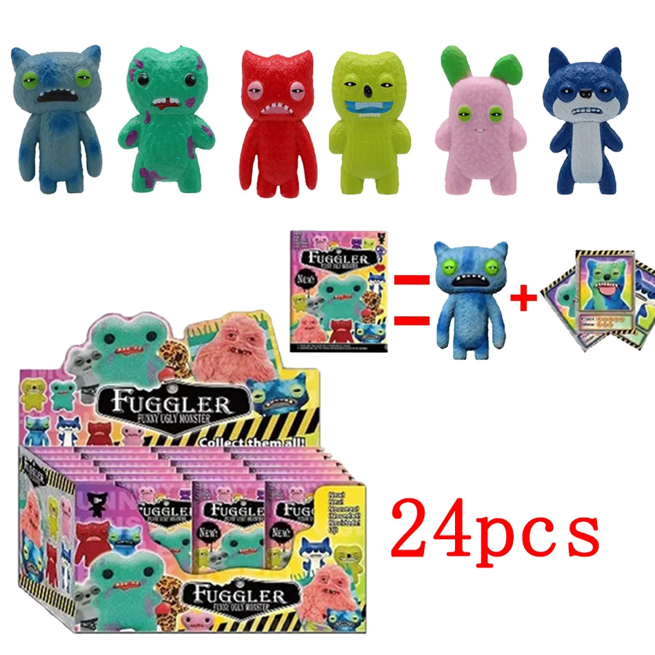 

Fuggler Tooth Monster Series Action Figures Blind Box Collection Funny Ugly Cartoon Dolls Trendy Surprise Gift for All Ages
