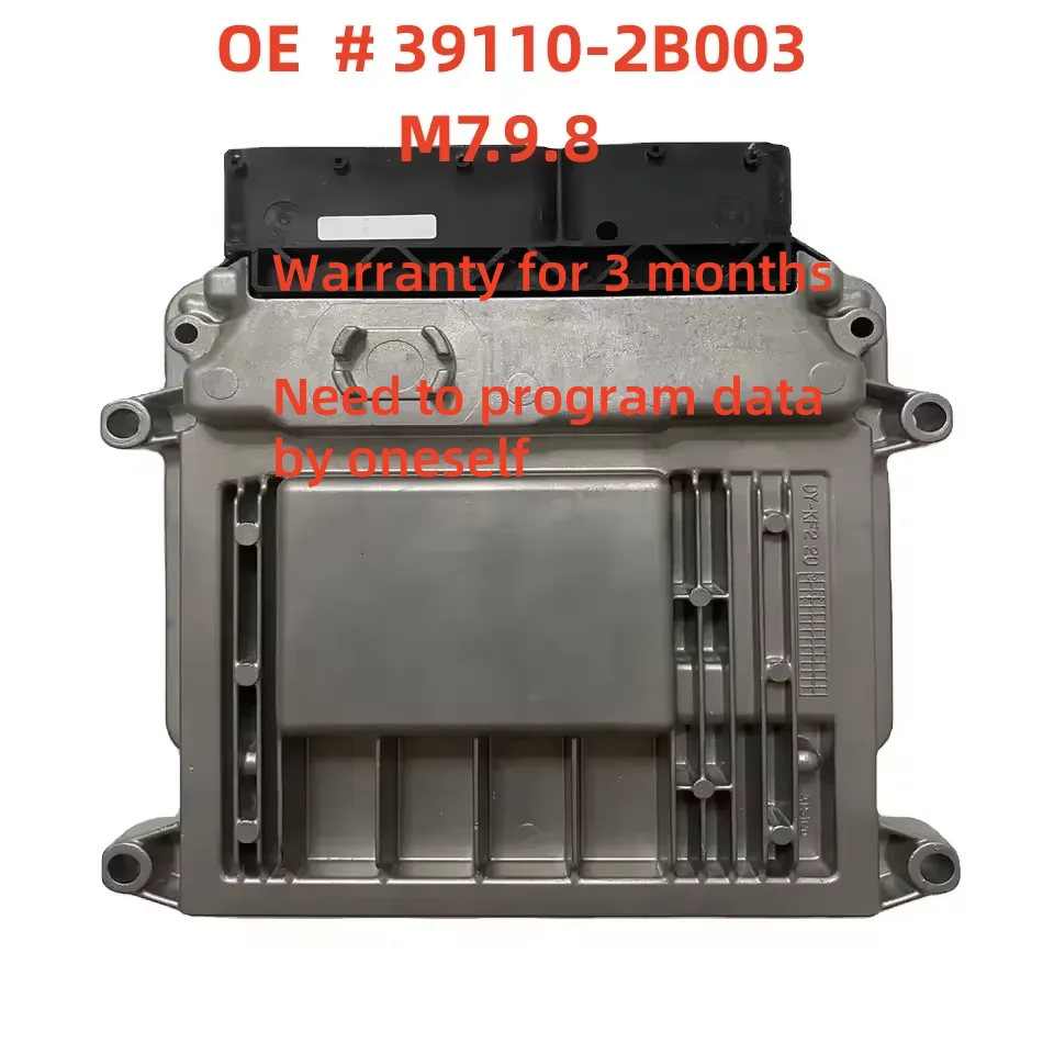 

High quality 39110-2B003 391102B003 M7.9.8 Engine Control Unit ECU ECM for Hyundai