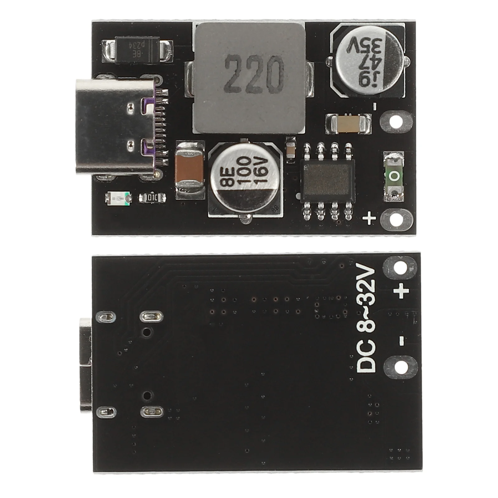 

20W Fast Charging Module Converter Step Down Voltage Regulator Board Dc-Dc Power Supply Module For Usb Charging 18650