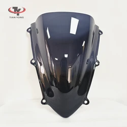 Deflector de viento para motocicleta, parabrisas negro ahumado para Honda CBR600RR F5 2007 2008 2009 2010 2011 2012 CBR 600 RR 2012