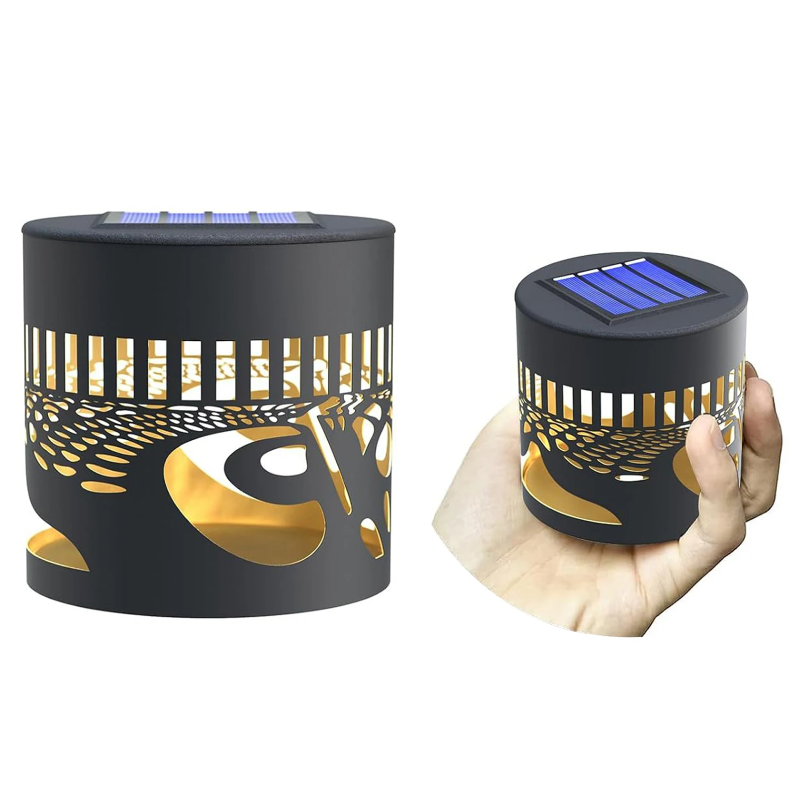 Solar Powered Wall Light Waterproof 4th of July Decorations Lights Deck Step Fences Lights for Outdoors Patio Yard Garden Decor