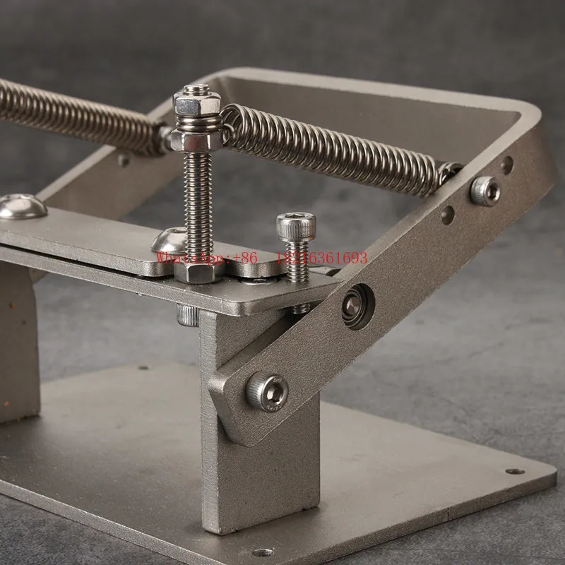 Handmade DIY Stainless Steel Plant Tanned Leather Thinning Device, Leather Scraper, Leather Thinning Machine