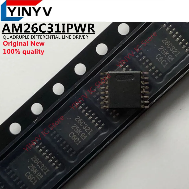 10PCS AM26C32IPWR 26C32I AM26C32I AM26C32 AM26C31IPWR 26C31I AM26C31I AM26C31 TSSOP16 Original Neu 100% Qualität – Detail 2