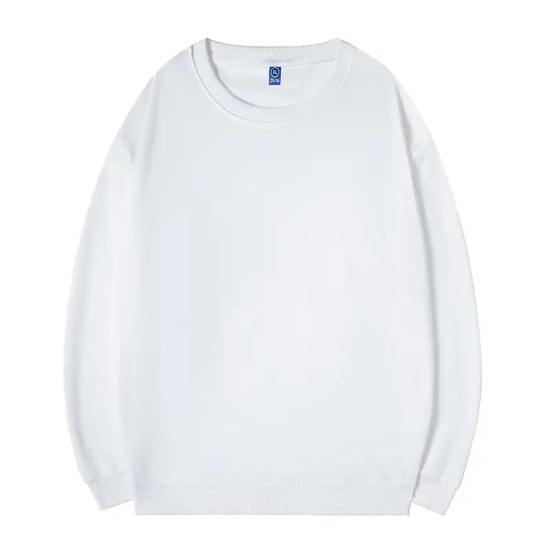 

customized LOGO casual spring and autumn Joker young men's long sleep fall round neck pullover solid color thin sweatshirt top