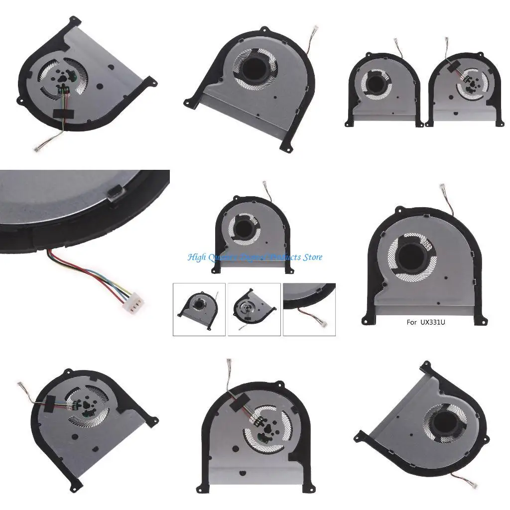 

U2JE Notebook CPU COLING FAN 5 В 0,5A 4PIN 4WIRE ЦП