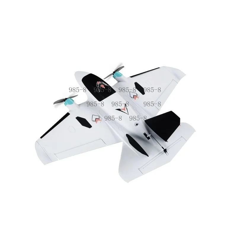 Outdoor FPV Twin Engine Model Plane 750mm Wingspan PNP Version Flying Wing DIY Kit