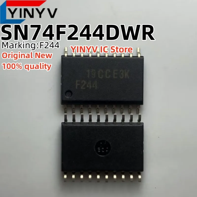 10PCS SN74F244DWR F244 SN74F245DWR F245 SN74F373DWR F373 SN74F374DWR F374 SN74F573DWR F573 SN74F574DWR F574 SOP20-7.2mm 100% New