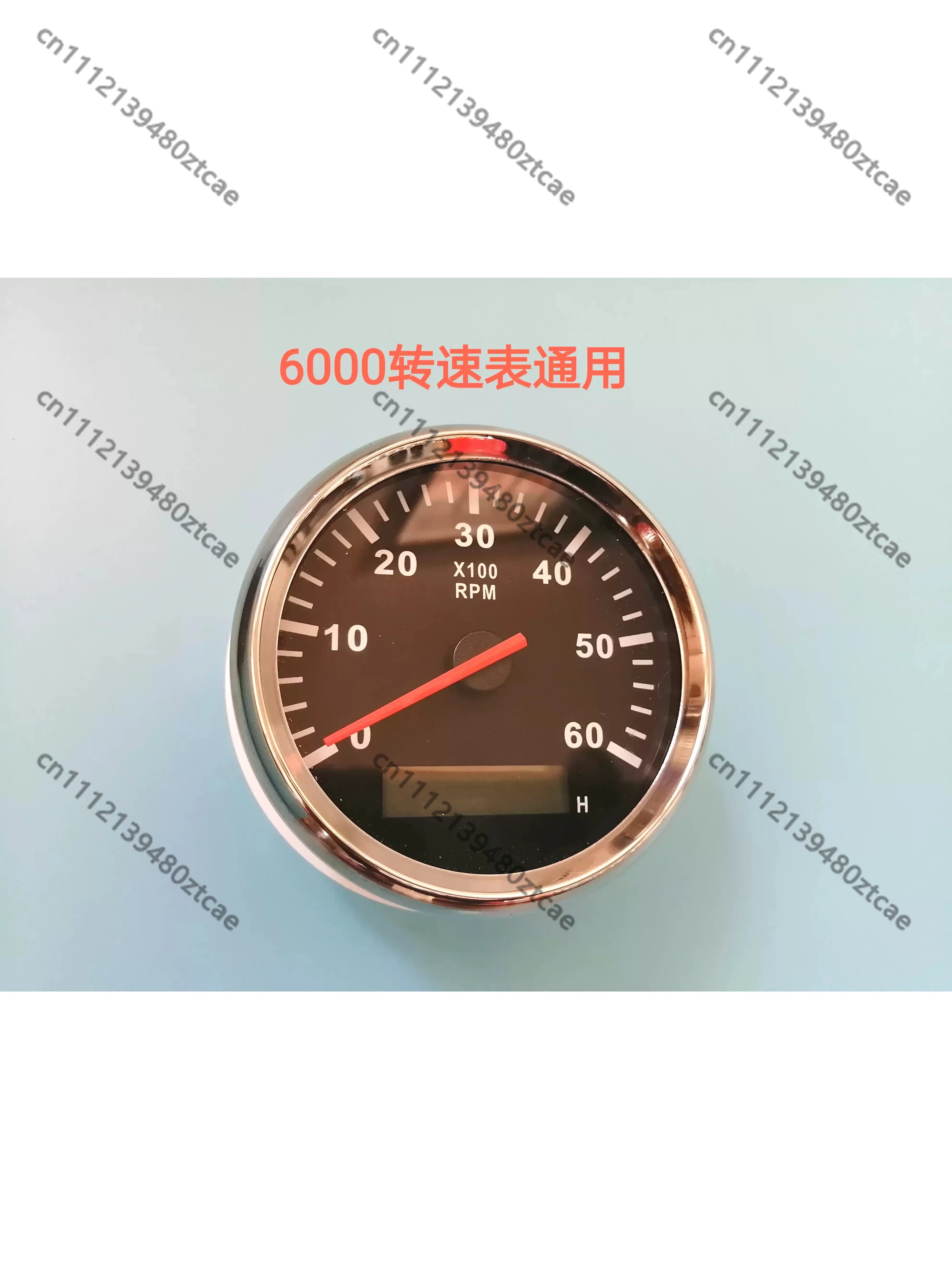 Universal Tachometer With Magnetic Induction Sensor For Marine Outboard Motor 2-Stroke 4-Stroke Electric Start Refit