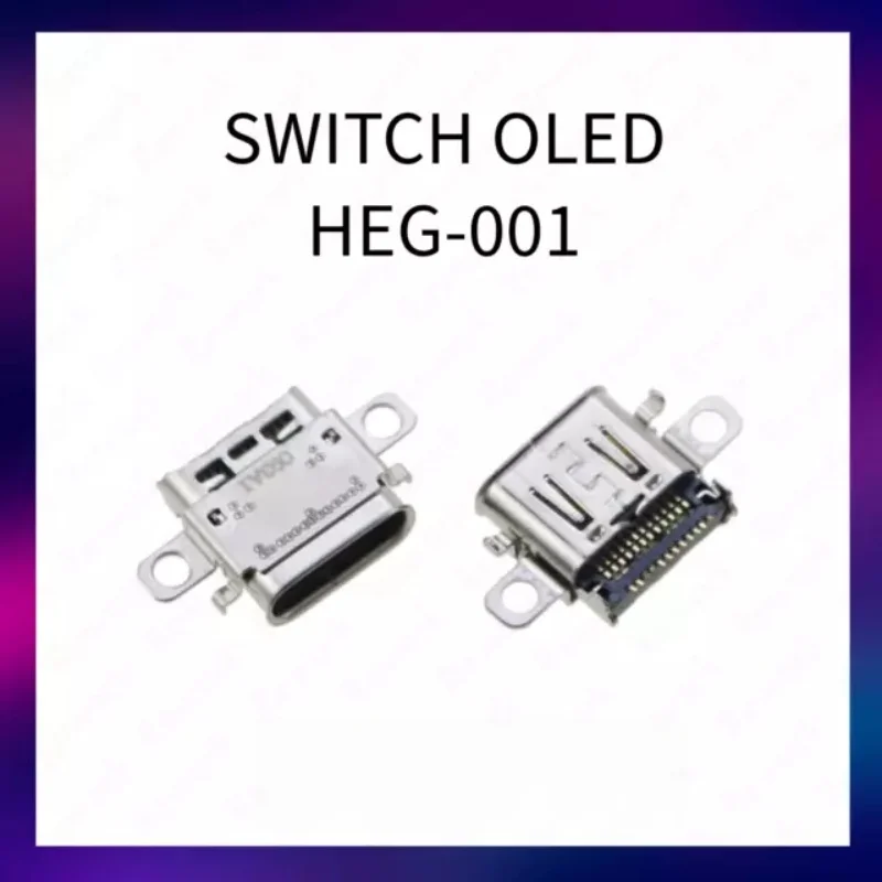 5-10 pezzi per porta di ricarica USB tipo C sostitutiva per Nintendo Switch per Switch/Switch Lite/OLED