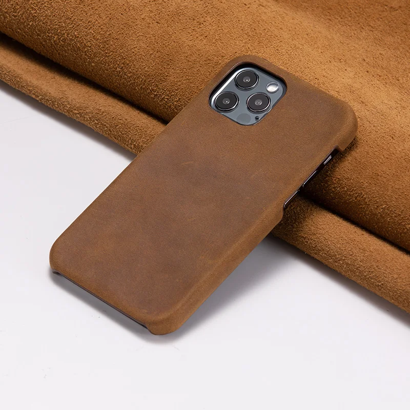 Genuine Leather Phone Case For Huawei Honor 10 20s 30 50 SE 60 Honor Magic 3 Nova 5i 5T 9 8 7 Pro Luxury Crazy Horse Back Cover