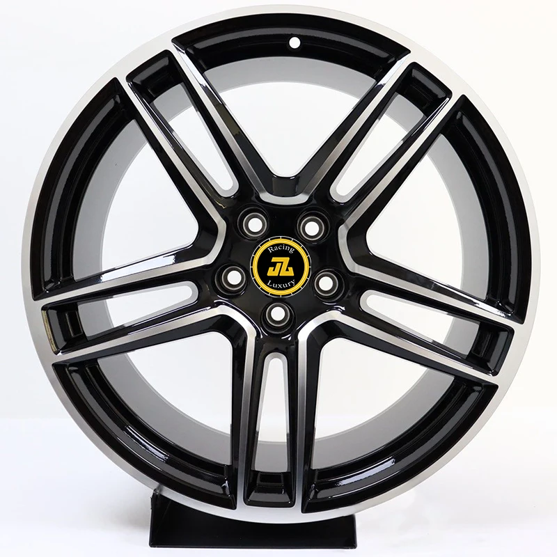 

Jiangzao Forged Automobile Wheel deep lip black alloy 5x112 5x120 5x114.3 17 18 19 20 21 22 23 24 inch car wheel rim