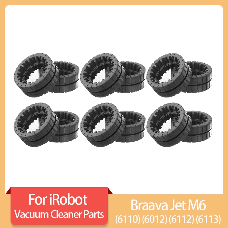 

Противоскользящие сменные колеса и шины для iRobot Braava Jet M6 (6110) (6012) (6112) (6113) Ultimate Wi-Fi Connection Robot Part