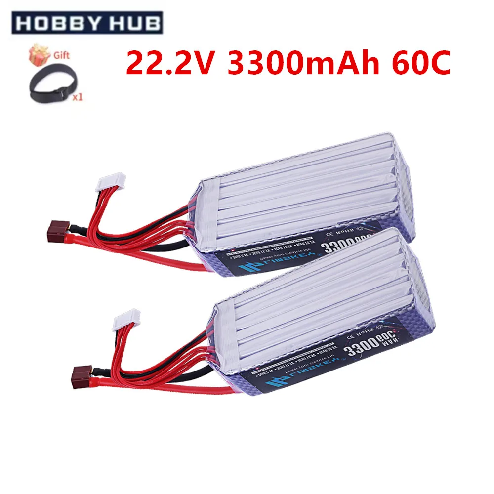 6S 3300mAh Lipo Battery 22.2V 60C Softcase with xt60 Plug for RC Car FPV Drone Desert Truck RC Racing Hobby Parts XT30 T XT90