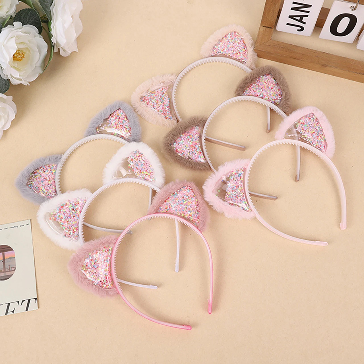 Shiny Sequins Cartoon Cute Hea - Photography Triangle review and price