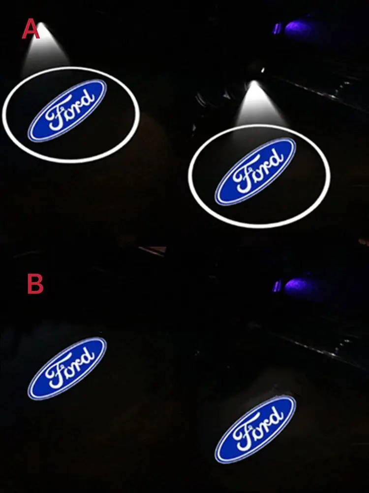 

2PCS Car Door Courtesy Welcome Light Led Logo Projector For Ford S-max Galaxy MA6 2 Mondeo MK4 BA7 MK1 Car Accessoires