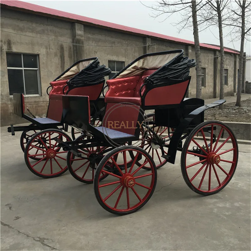 Hot Sale Electric Europe Horse Carriage Horse Driving Non-Power Horse Carriages For Sale Can Be Customized