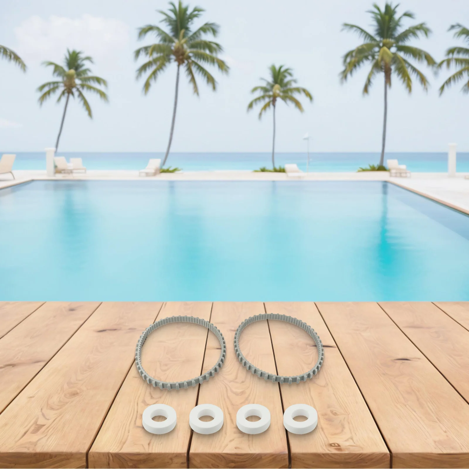 

New Practical Timing Track Climbing Ring Under Water Robot 9985006-r2 Cleaning Tool Outdoor Garden Swimming Pool