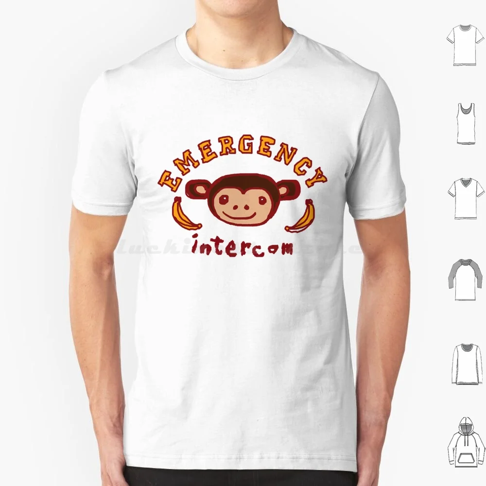 Camiseta Emergency Intercom de talla grande, 100% algodón, Emergency Intercom Enya Umanzor Drew Phillips Intercom Podcast Emergency Enya