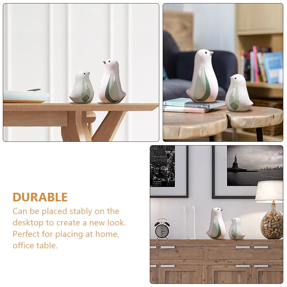 

Living Room Ceramic Decorative Ornaments Bird Figures Figurine Statue Figurines Home