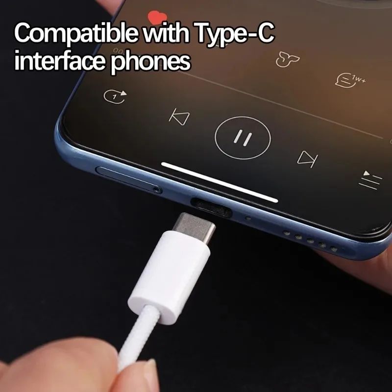 2-1Pcs Type C To 3.5mm Headphone Jack Adapters Audio Cable Converter for IPhone 15 15 Pro Max Samsung Galaxy S23 Huawei Xiaomi