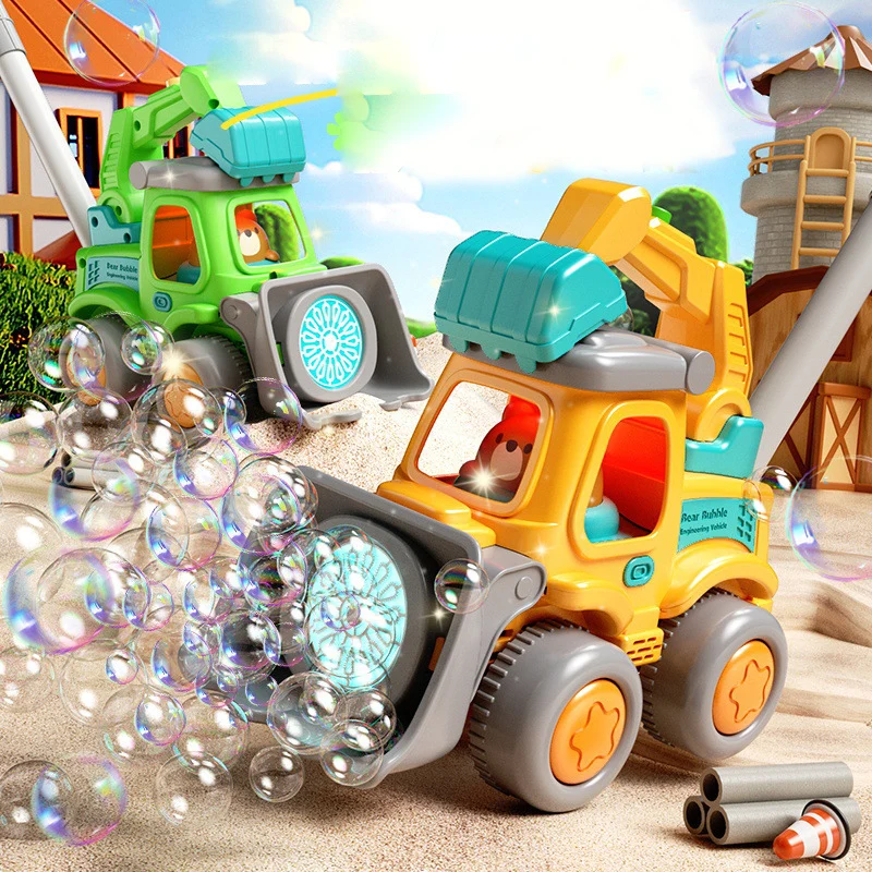 Brinquedo máquina de bolha carrinho crianças sabão bolha máquina carrinho ao ar livre paty jogo jardim brinquedo walker das crianças brinquedos bolha elétrica