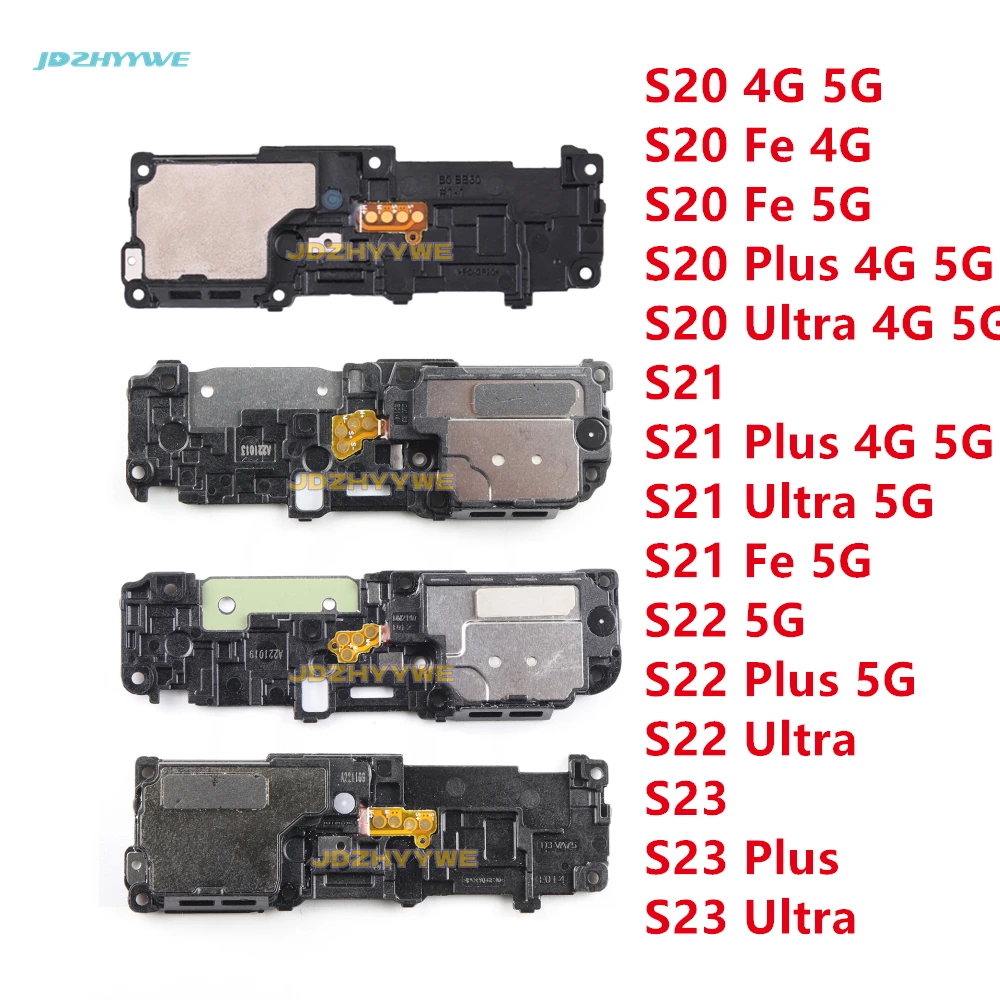 

1PCS For Samsung Galaxy S23 S22 S21 Ultra S20 Plus FE 4G 5G Loudspeaker Buzzer Ringer Sound Module Loud Speaker Original Board