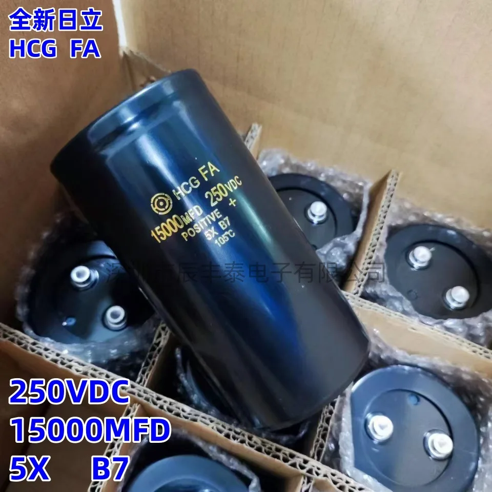 

Совершенно новый оригинальный Hitachi HCG FA 250VDC15000MFD фильтрующий конденсатор 250V15000UF
