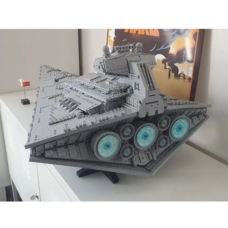 Building Blocks MOC-103928 Space Outer Space War Robot Spaceship 5683 Parts Creative Custom Birthday New Year Toy Gift