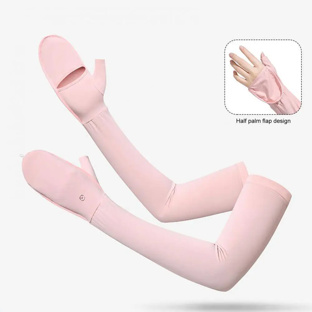 

Women's UV Sun Protection Long Gloves Touchscreen Summer Driving Gloves Cooling Arm Sleeve Arm Band For Riding Cycling Hiking