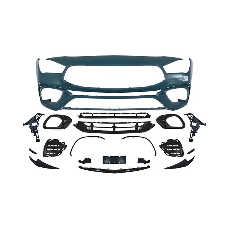 

Hot Selling Car Modified Parts W118 CL Change LA45 Body Kit Front Bumper Grille Rear Lip Spoiler Wing