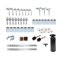 Kit de Climatisation Universel pour Camion, Minibus, Van, Tracteur, Excavateur, Montres, EbAC Air, 12V, 24V A/C 6