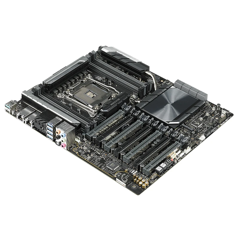 Desktop Mainboard com Overclocking, Desktop Mainboard, SATA III, USB 3.0, WS X299, 10G, LGA 2066, DDR4, ATX, Intel X299