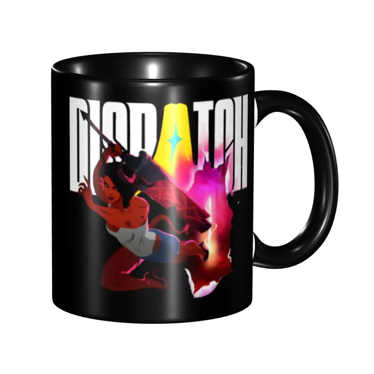 Despacho logotipo do jogo malevola despacho logotipo do jogo malevola caneca de presente para mulher homem novidade xícara de café presente de natal para casa