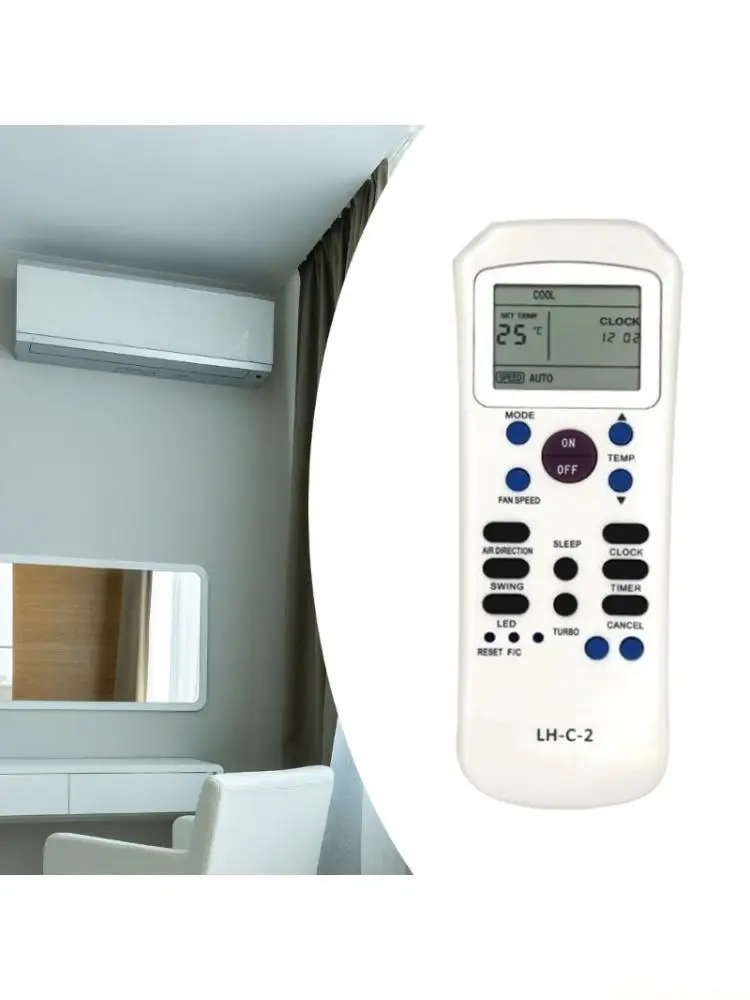 M5TD Replacement Air Conditioner Remote Control Wide Compatibility Enhances Transmission for 42QCR009713 42QCR018713