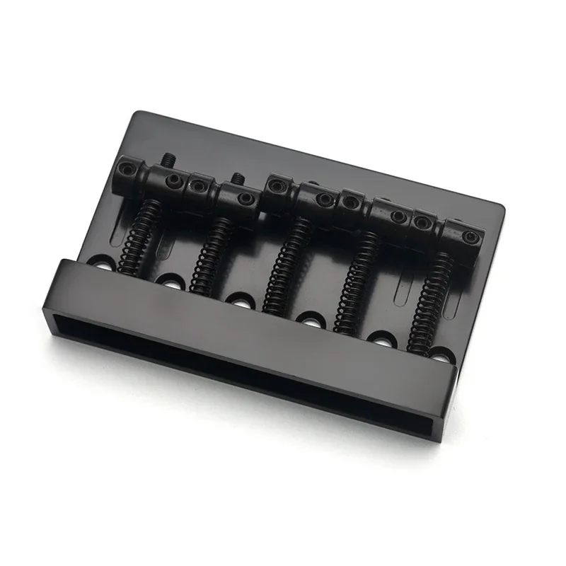 

Горячая распродажа: Винтажный фиксированный басовый бридж на 5 струн, расстояние между струнами 16 мм, фиксированный бридж для бас-гитары с нижней загрузкой струн