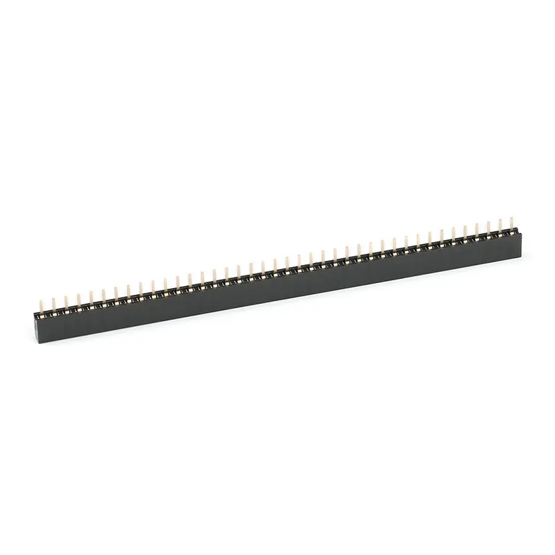 10Pcs 2.0mm Single Row Female 1x2/3/4/5/6/7/8/10/20/40 Pin Pin Header Connector 2mm Pitch Strip For Arduino PCB