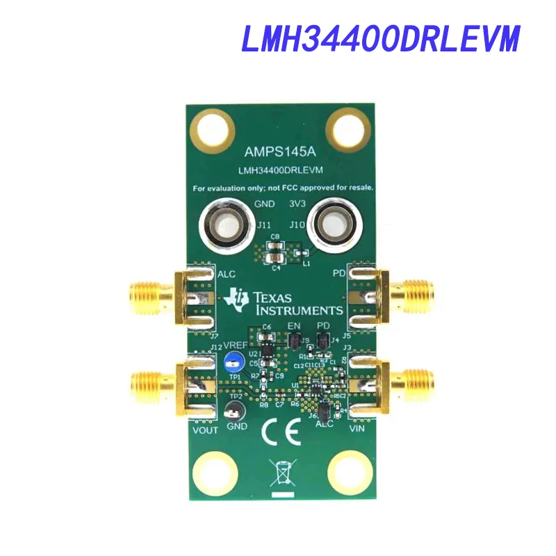 

LMH34400DRLEVM Amplifier IC Development Tools LMH34400 evaluation module 275-MHz, single-ended output, transimpedance amplifier