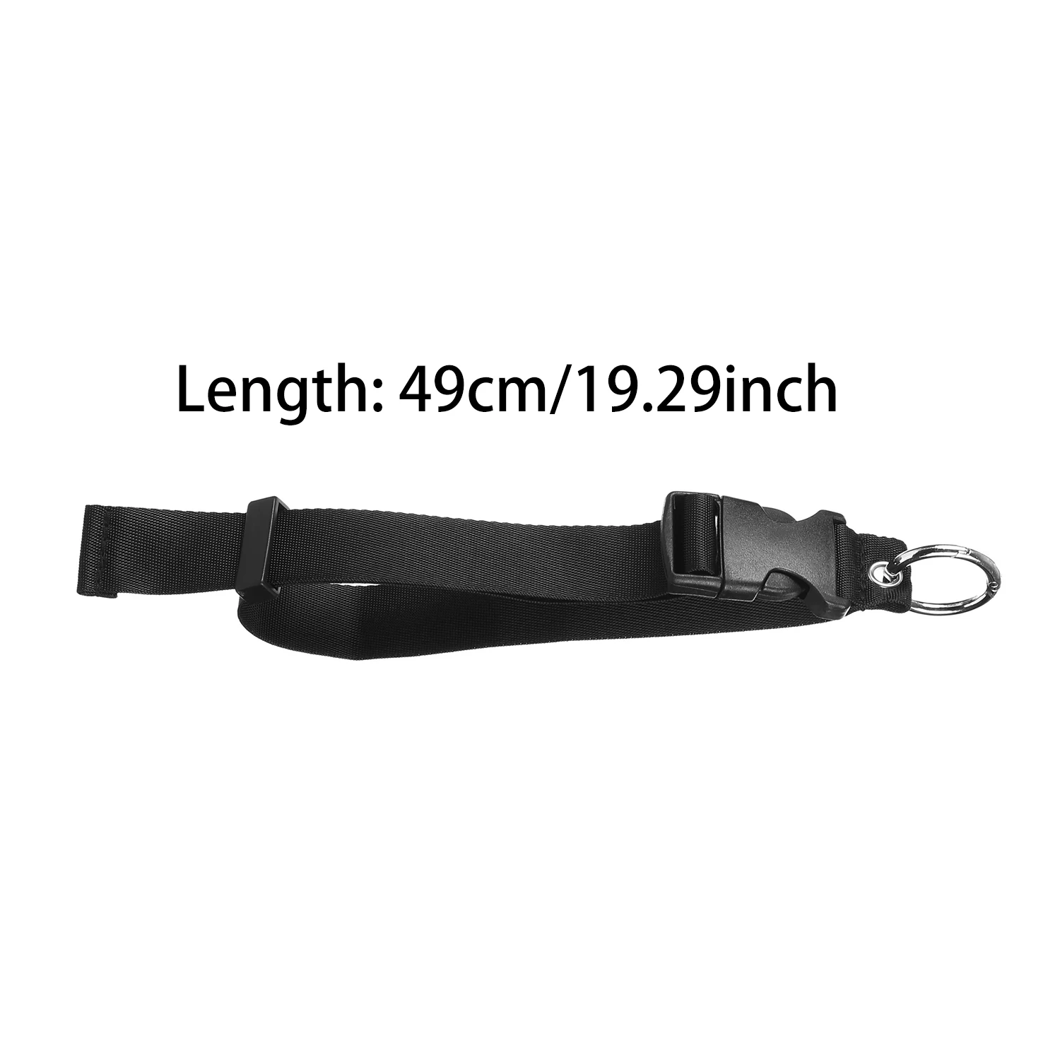 1PC Portable Black Nylon Anti-theft Luggage Strap Holder Gripper Add Bag Handbag Clip Use To Carry Multitool