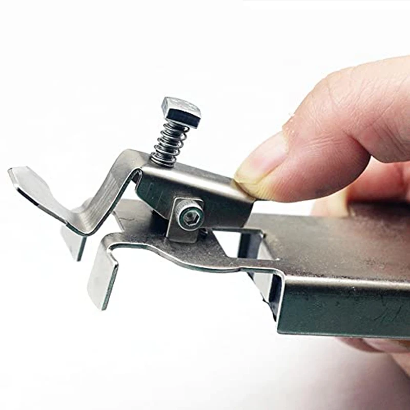 1 PCS Seam Guide, Hemmer Guide, Hem-Guide New Silver Metal For Industrial Lockstich Or Walking Foot Sewing Machine, Magnet