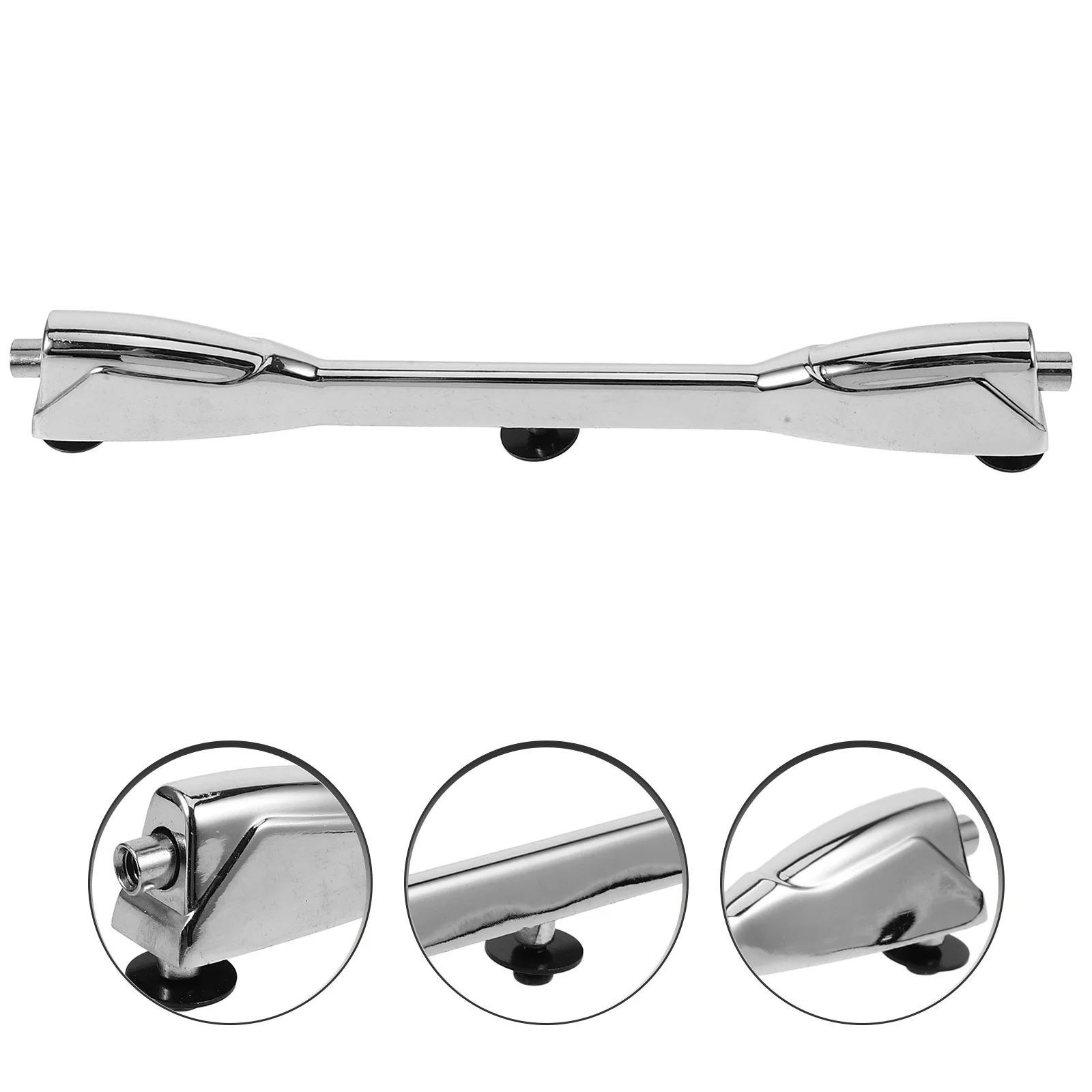 

Aluminum Alloy Drum Lug Double End Durable Lightweight Replacement Part for Snare Tom Bass Drum Accessories Metal Lugs