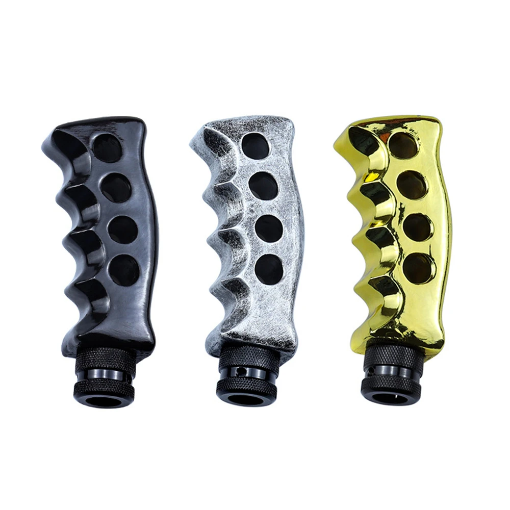 العالمي مقبض السيارة والعتاد التحول المقبض دليل ناقل الحركة والعتاد عصا رافعة شيفتر المقبض الألومنيوم في MT #6