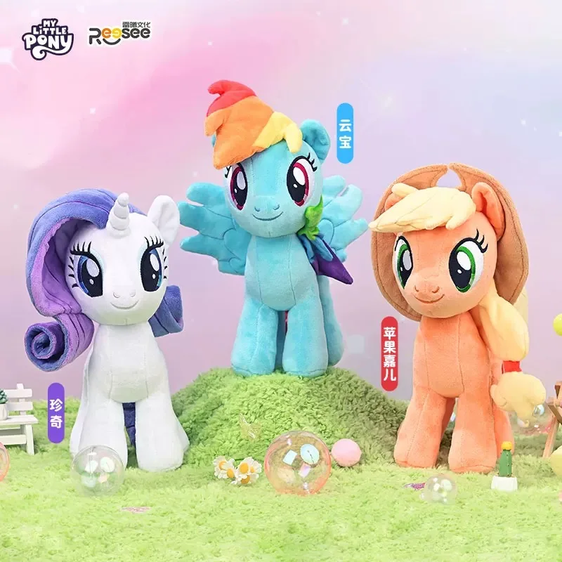 بلدي ليتل المهر ألعاب من نسيج مخملي أنيمي قوس قزح داش نادر الشفق البريق Fluttershy الخنصر فطيرة أبلجاك محشوة زخرفة دمية هدية